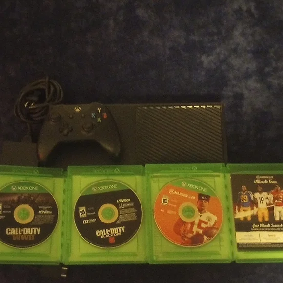 Original Xbox One with 3 games and controller
